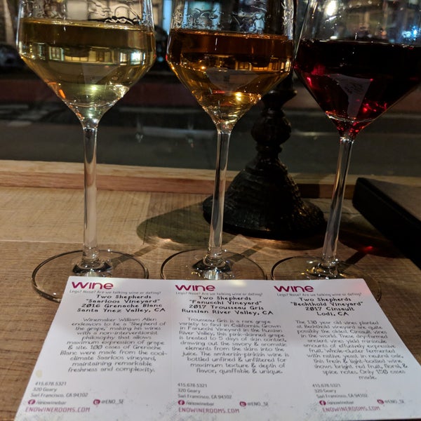 Foto scattata a ENO Wine Bar da @SDWIFEY il 2/18/2019