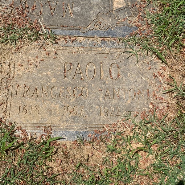 Photo taken at SS. Peter and Paul Cemetery by David W. on 6/5/2022