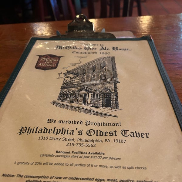 Photo taken at McGillin&#39;s Olde Ale House by David W. on 12/14/2023