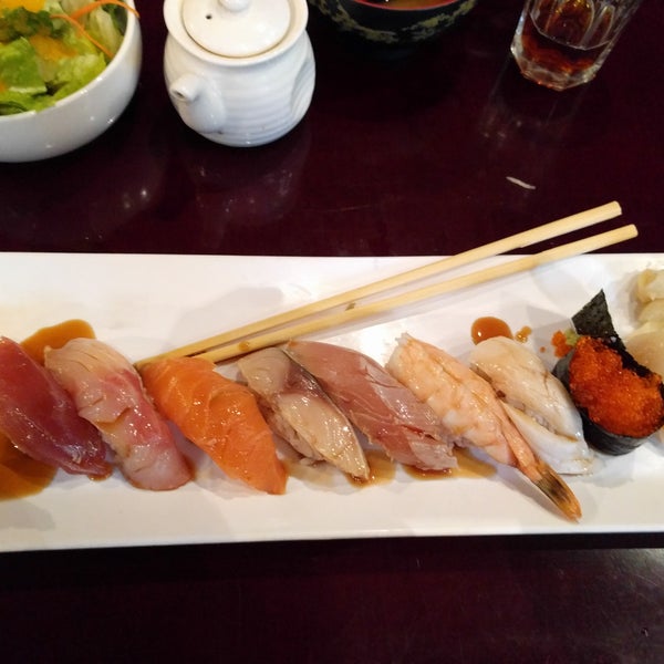 came in for lunch, Shushi was okay, Shashimi was not. presentation was lacking. would not repeat.