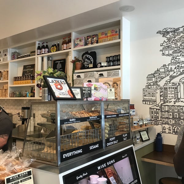 5/27/2019 tarihinde André L.ziyaretçi tarafından Wise Sons Bagel &amp; Coffee'de çekilen fotoğraf