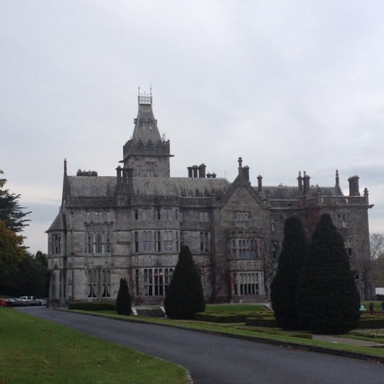 Photo taken at Adare Manor Hotel by Liz A. on 10/22/2012