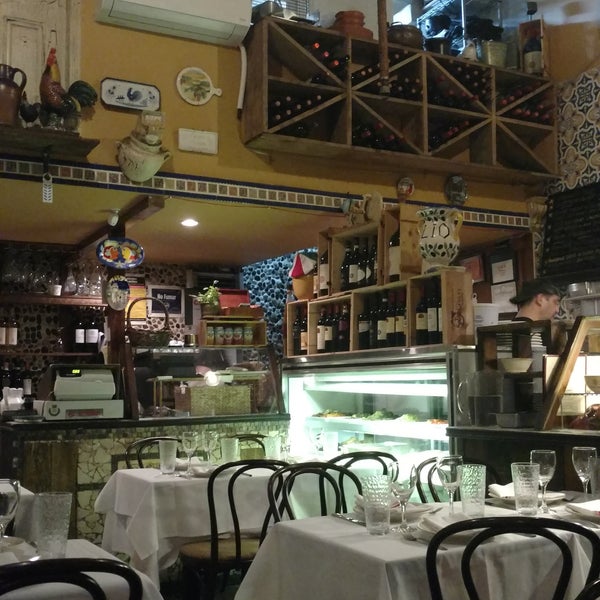 Holy moley! Your grandma's kitchen with authentic Italian flavor. Very warm and cozy. Melanzane please!