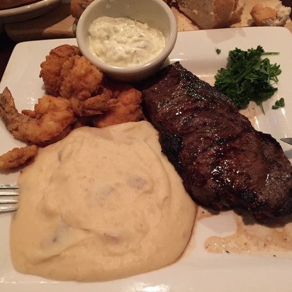 Photo taken at Frank&#39;s Steak House by Brian L. on 1/17/2015