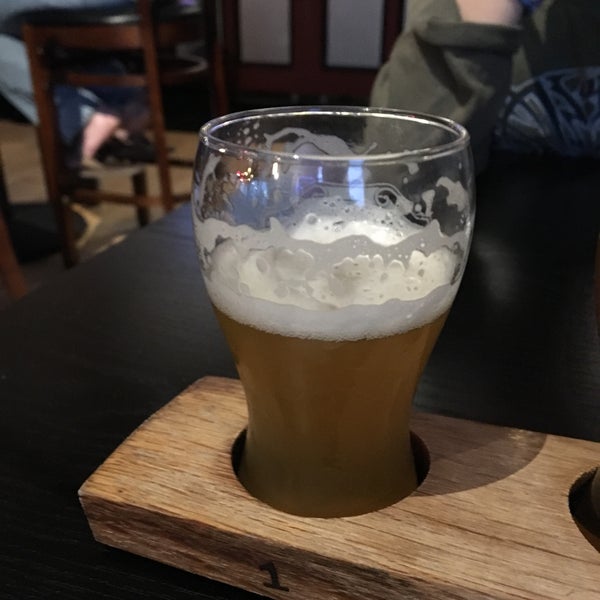 Photo taken at Sacrilege Brewery + Kitchen by James F. on 2/10/2019