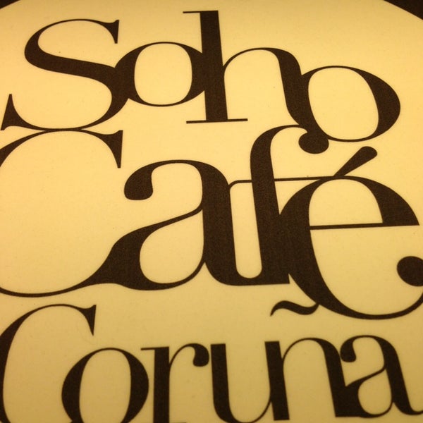 Foto tirada no(a) Soho Café Coruña por Ton P. em 3/30/2013