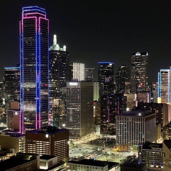 Photo taken at Reunion Tower by George K. on 2/21/2022