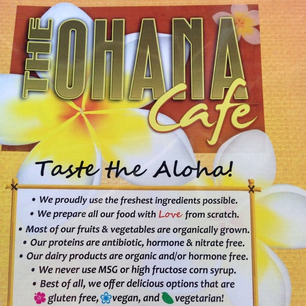 รูปภาพถ่ายที่ Ohana Cafe โดย Sharon G. เมื่อ 1/5/2014