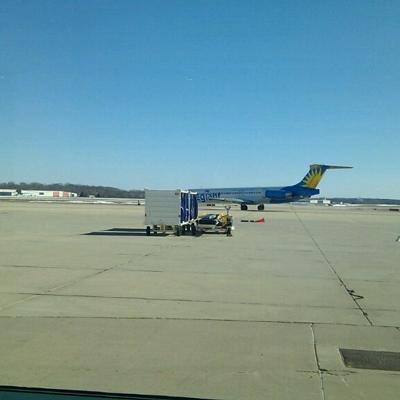 Photo taken at Chicago Rockford International Airport (RFD) by Lisa S. on 3/21/2013