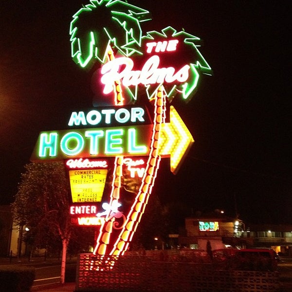 Photo taken at Palms Motel by Jacques R. on 7/12/2013