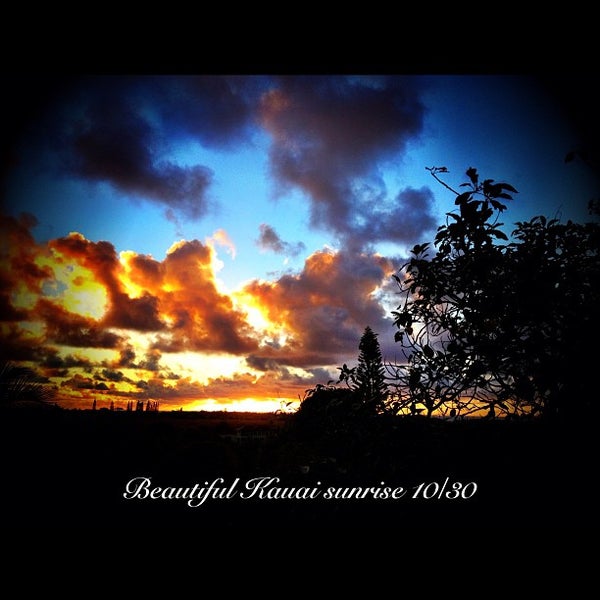 Снимок сделан в Honua Lani Gardens Kauai пользователем Jai R. 10/31/2012
