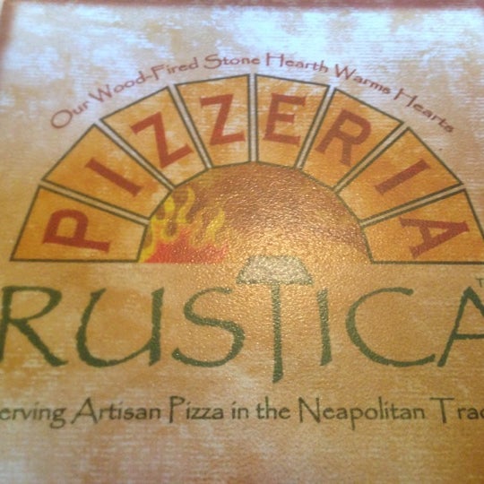 Photo taken at Pizzeria Rustica by Andrew C. on 11/23/2012