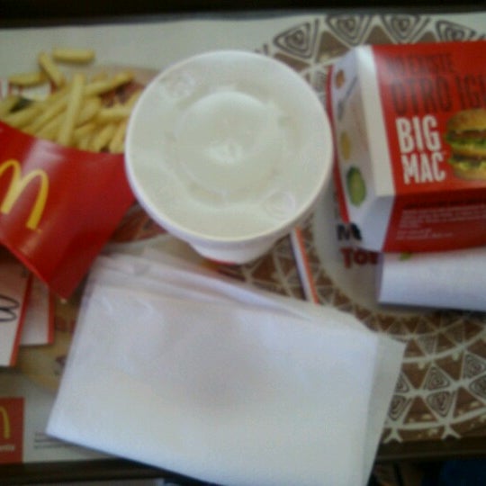 Photo taken at McDonald&#39;s by Andres G. on 1/21/2013