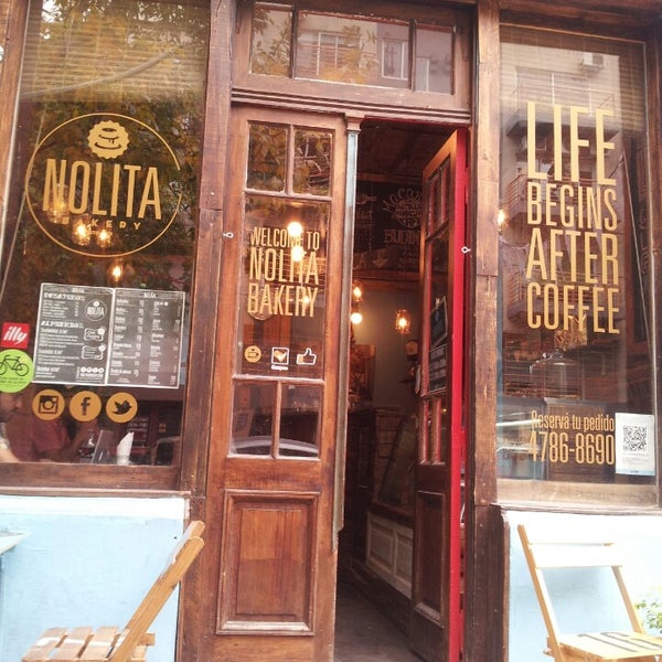 Photo taken at Nolita Bakery by Andres G. on 3/26/2014