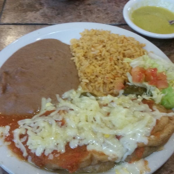 Just had the chile rellenos