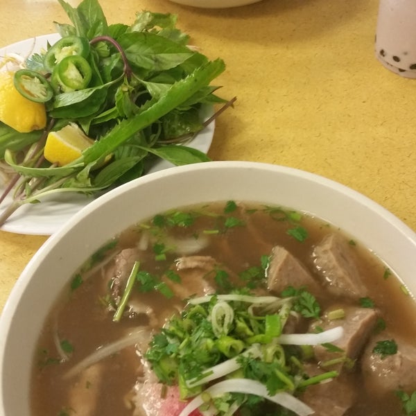 Awesome authentic pho for breakfast!