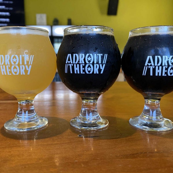 Photo taken at Adroit Theory Brewing Company by Daniel P. on 11/3/2022
