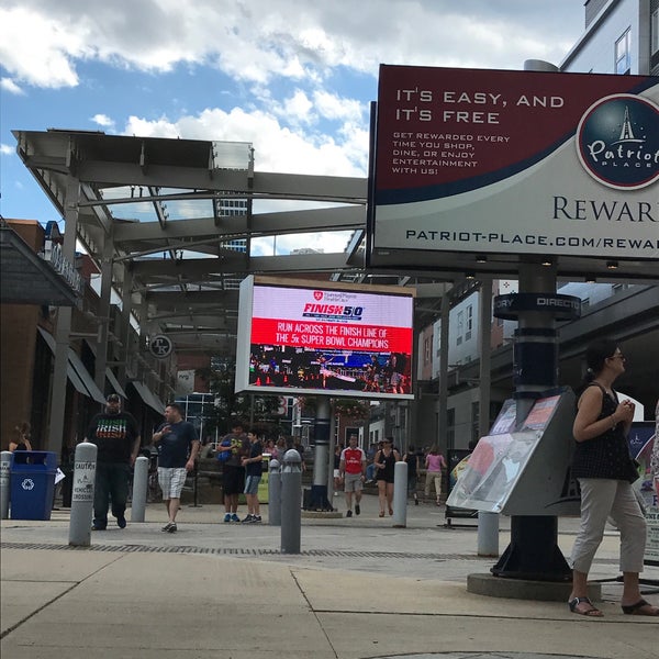 Photo taken at Patriot Place by Claire F. on 6/25/2017