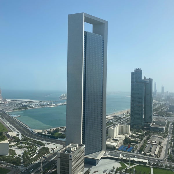 Photo taken at Conrad Abu Dhabi Etihad Towers by Ahmad A. on 8/18/2023