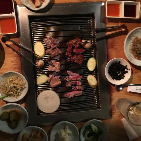 Foto scattata a Wharo Korean BBQ da Rolando il 9/8/2017