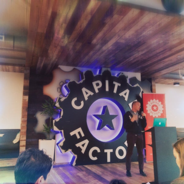 Photo taken at Capital Factory by Travis K. on 1/19/2019