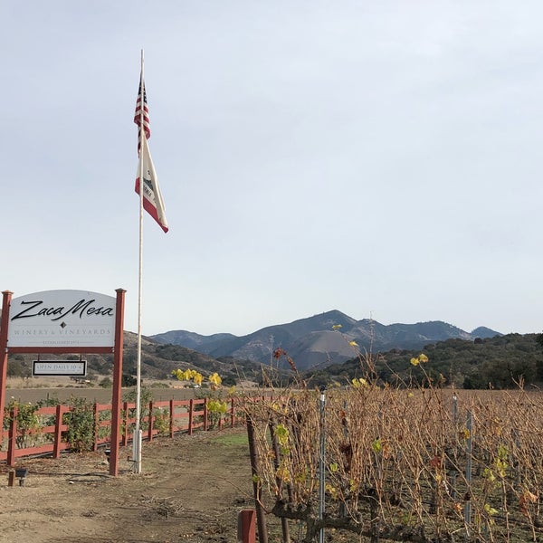 Снимок сделан в Zaca Mesa Winery &amp; Vineyard пользователем Kazumasa K. 1/6/2018