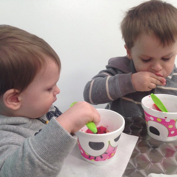 Photo taken at sweetFrog by Dustin L. on 1/4/2014