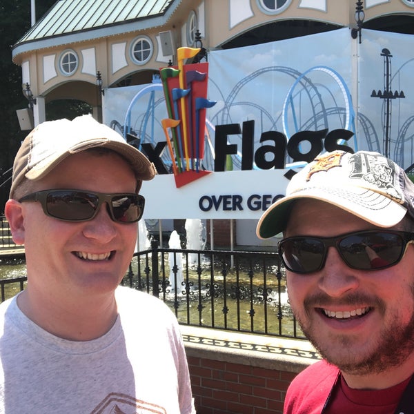 Photo taken at Six Flags Over Georgia by Dustin L. on 6/28/2019