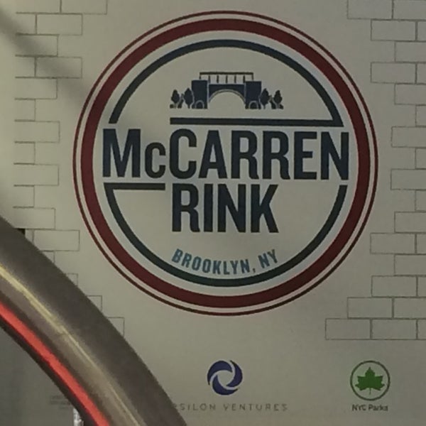 Photo taken at McCarren Ice Rink by Marina S. on 11/30/2014