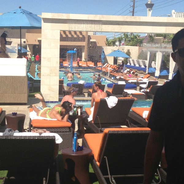 Photo taken at Sapphire Pool &amp; Dayclub Las Vegas by Andrea D. on 8/11/2013