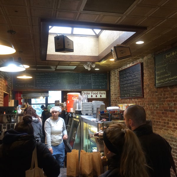 Photo taken at Bricktown Bagel &amp; Cafe by Gábor S. on 3/20/2015