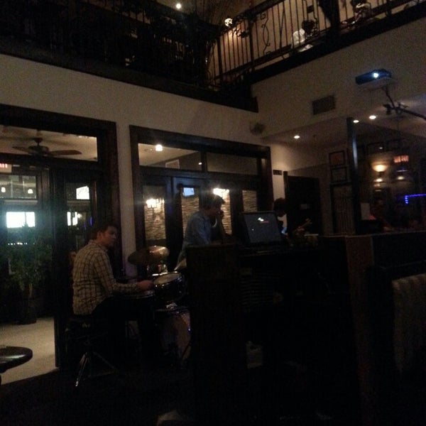 Photo taken at Manu&#39;s Tapas Bar &amp; Sushi Lounge by Hazel A. on 3/16/2013