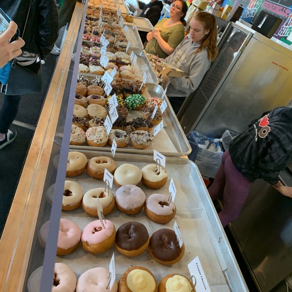 Photo taken at Peace, Love &amp; Little Donuts by Greg W. on 3/16/2019