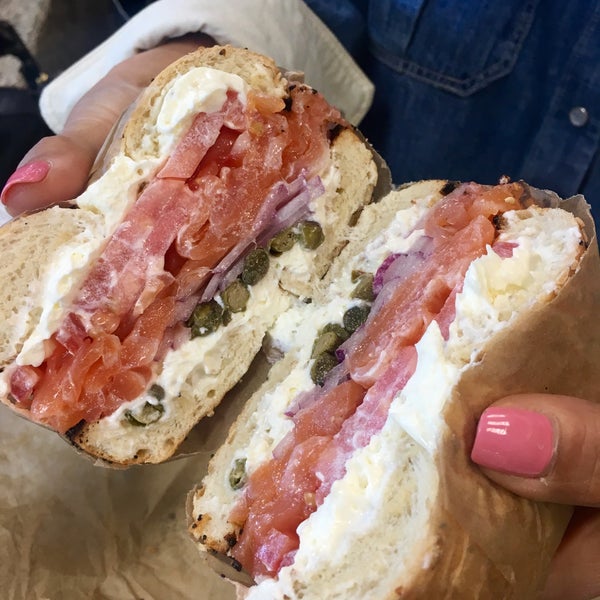 Photo taken at H&amp;H Bagels by Audrey C. on 5/27/2018