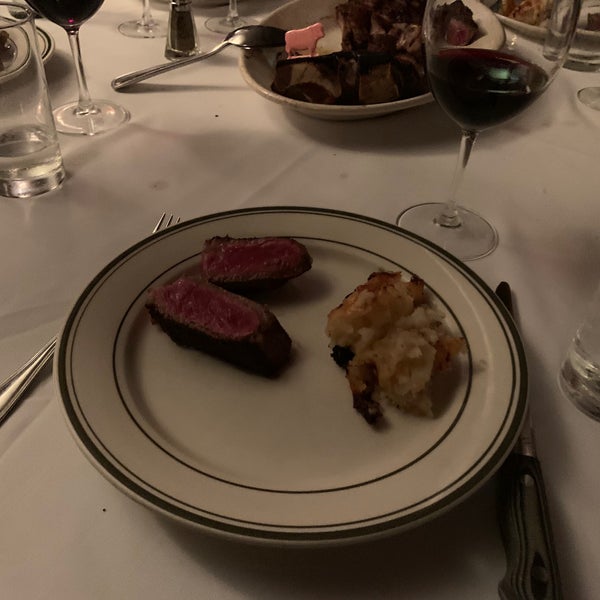 Photo taken at Wolfgang&#39;s Steakhouse by Toyohiro Y. on 1/14/2020
