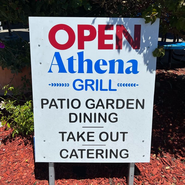Photo taken at Athena Grill &amp; Catering by Anthony L. on 6/11/2022