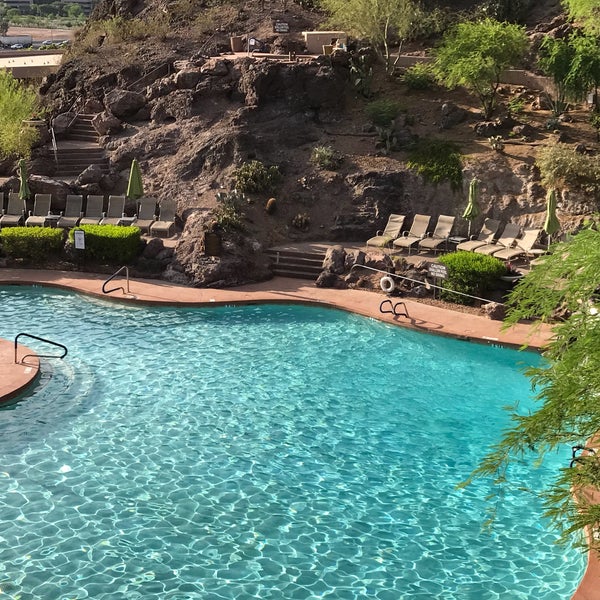 รูปภาพถ่ายที่ Phoenix Marriott Resort Tempe at The Buttes โดย Anthony L. เมื่อ 5/9/2018