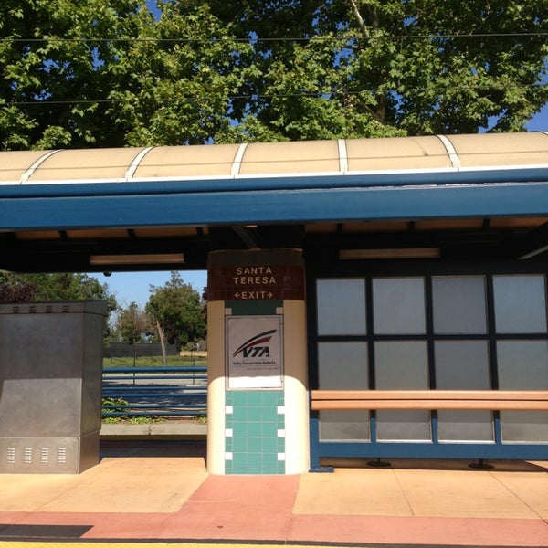 VTA Santa Teresa Lightrail Station Santa Teresa Blvd