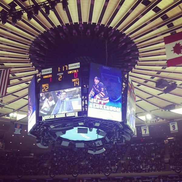 Photo taken at Madison Square Garden by Pınar on 5/12/2013