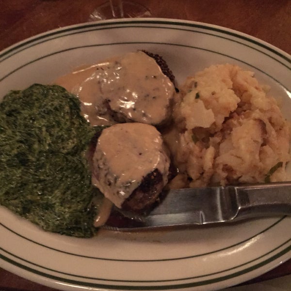Can't go wrong with the medallions and izzys potatoes and creamed spinach