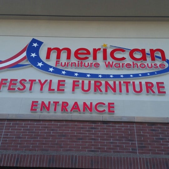 Photo taken at American Furniture Warehouse by Steve S. on 8/22/2014