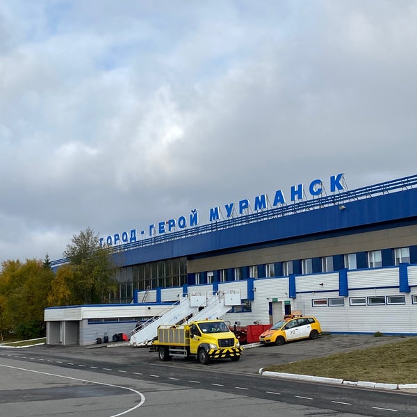 Photo taken at Murmansk International Airport (MMK) by Misha K. on 9/17/2021