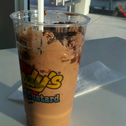 Photo taken at Andy&#39;s Frozen Custard by Michael J. on 5/8/2013