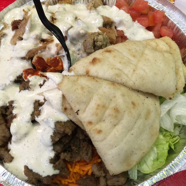 Photo taken at The Halal Guys by Nim O. on 5/13/2016