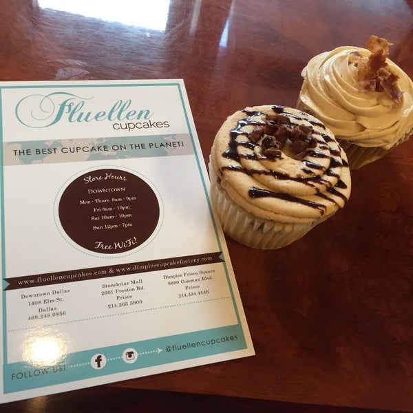 Photo taken at Fluellen Cupcakes by Carrie P. on 1/23/2015