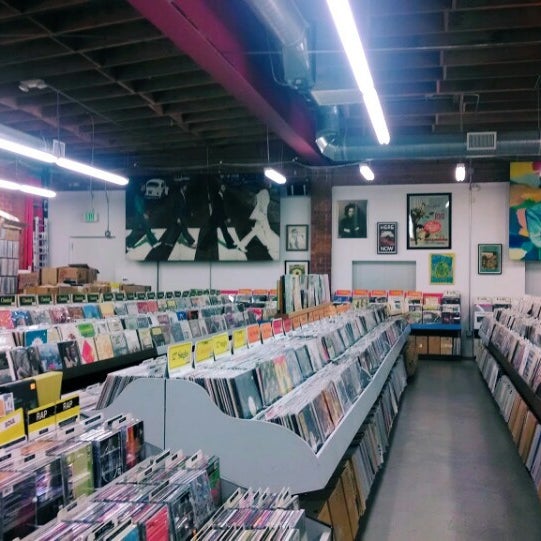 Photo taken at Record Surplus by Lauren W. on 11/16/2013