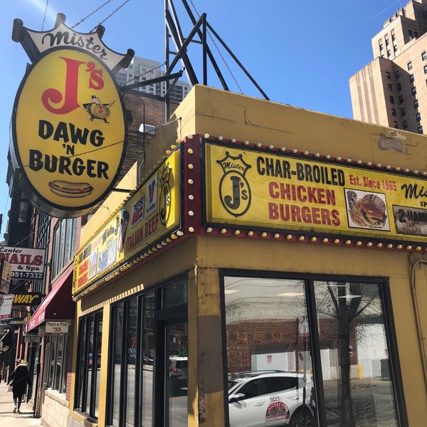 Photo taken at Mr. J&#39;s Dawg &amp; Burger by Scott R. on 4/7/2018
