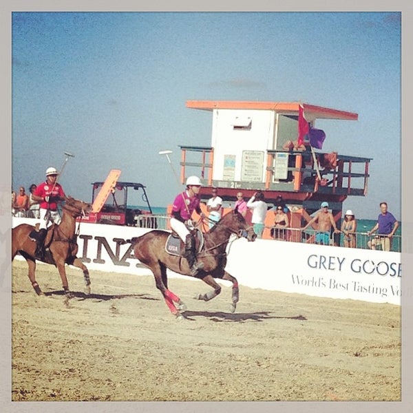 Photo taken at Miami Beach Polo World Cup by Courtney B. on 4/28/2013