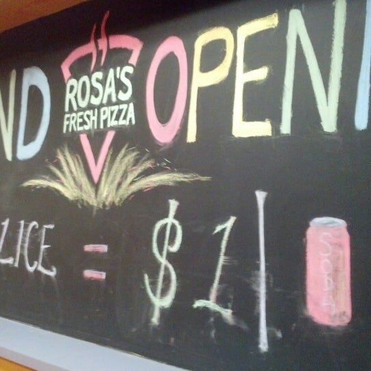 Photo taken at Rosa&#39;s Fresh Pizza by Saeed B. on 2/6/2014