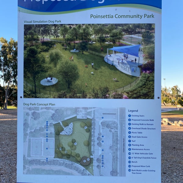 Poinsettia Community Park Carlsbad, CA